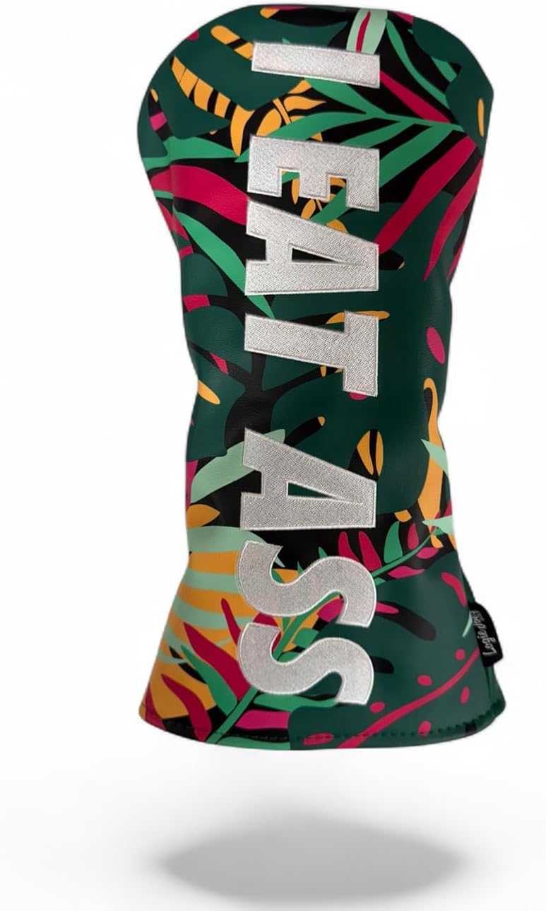 Logie Joe’s “I Eat Ass” Golf Headcovers | Premium Embroidered Golf Club Covers