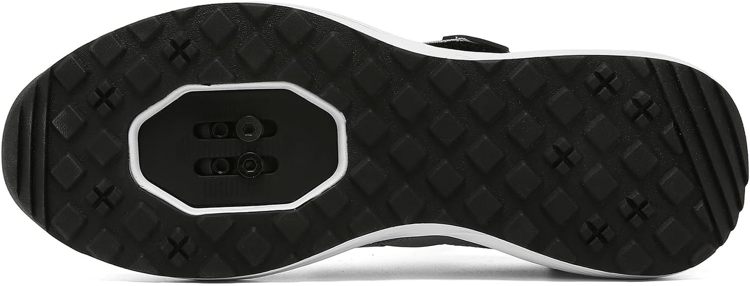 Mens Breathable Indoor Cycling Shoes Compatible with SPD - Unisex Lightweight Comfortable Walkable Bike Cycling Shoes - Image 6