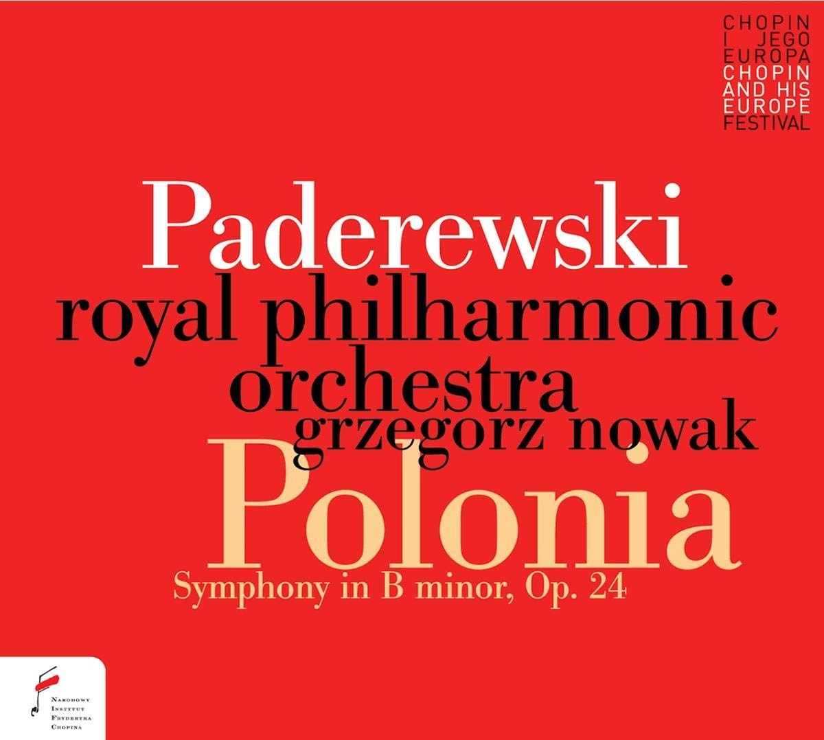Paderewski: Symphony In B Minor Polonia , Op. 24