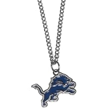 Siskiyou Sports NFL Detroit Lions Chain Necklace Womens, One Size, Team Colors