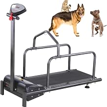 Dog Treadmill, Indoor Exercise Dog Treadmill, Dog slatmill, Dog Treadmill for Medium/Large Dogs, Pet Fitness Equipment, Pet Supplies, Motor 200w
