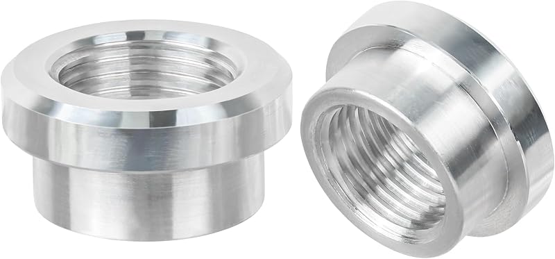 Bung de solda EVIL ENERGY fêmea 1/2-14 NPT em alumínio 6061-T6 – 2 unidades