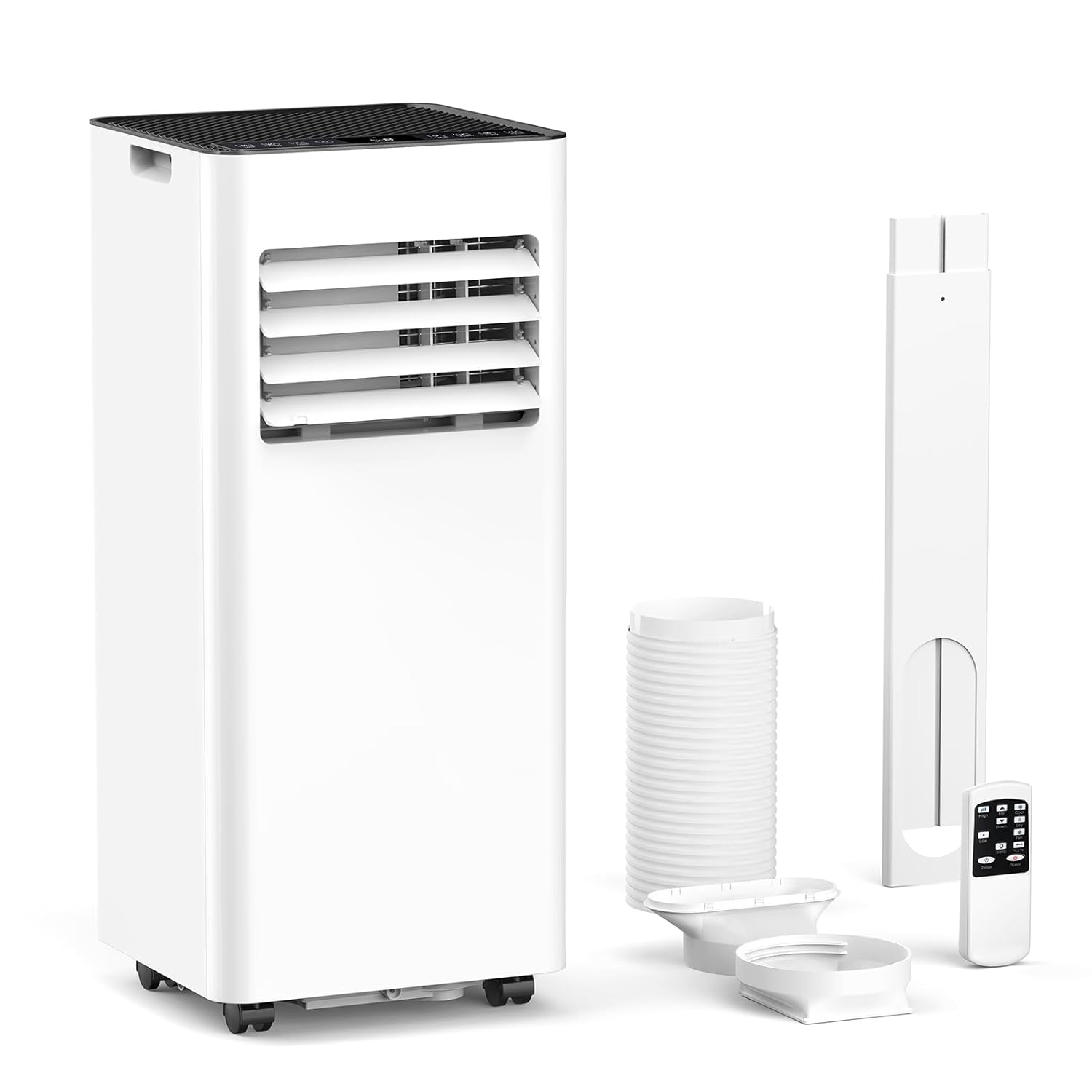 ZAFRO 8 000 BTU Portable Air Conditioners Cool Up to 350 Sq Ft 4 Modes Portable AC with