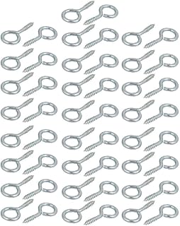 New Lon0167 10.5mm Inner Dia 36mm Length Zinc Plated Self-Tapping Eye Screw Hook 50pcs(10,5mm Innendurchmesser 36mm LÃ¤nge verzinktes selbstschneidendes Ã–senschraubhaken 50st