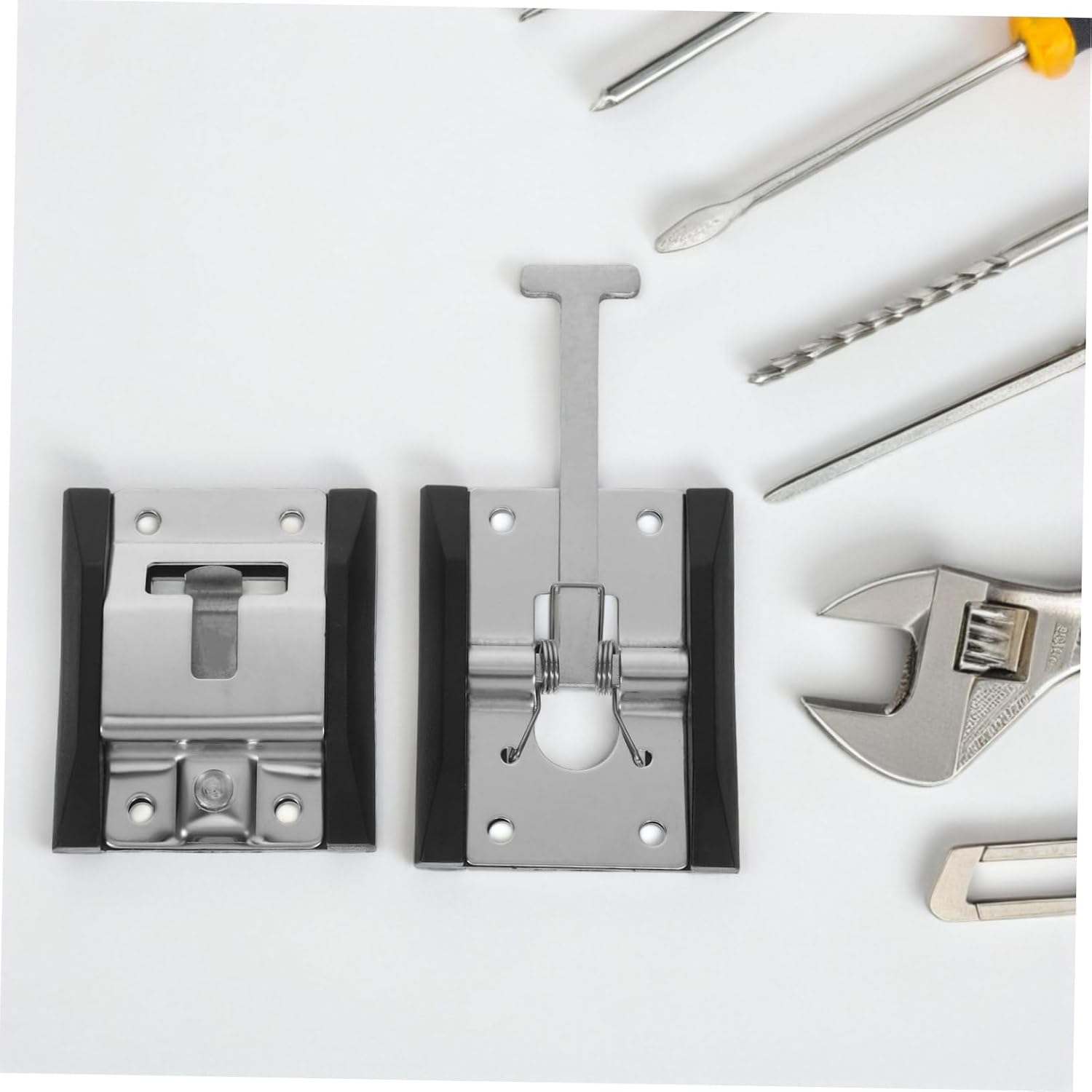 Refrigerated Truck Door Holder Sturdy Stainless Steel Rv Door Latch Holder Camper Trailer Lock Silent Snap Catch