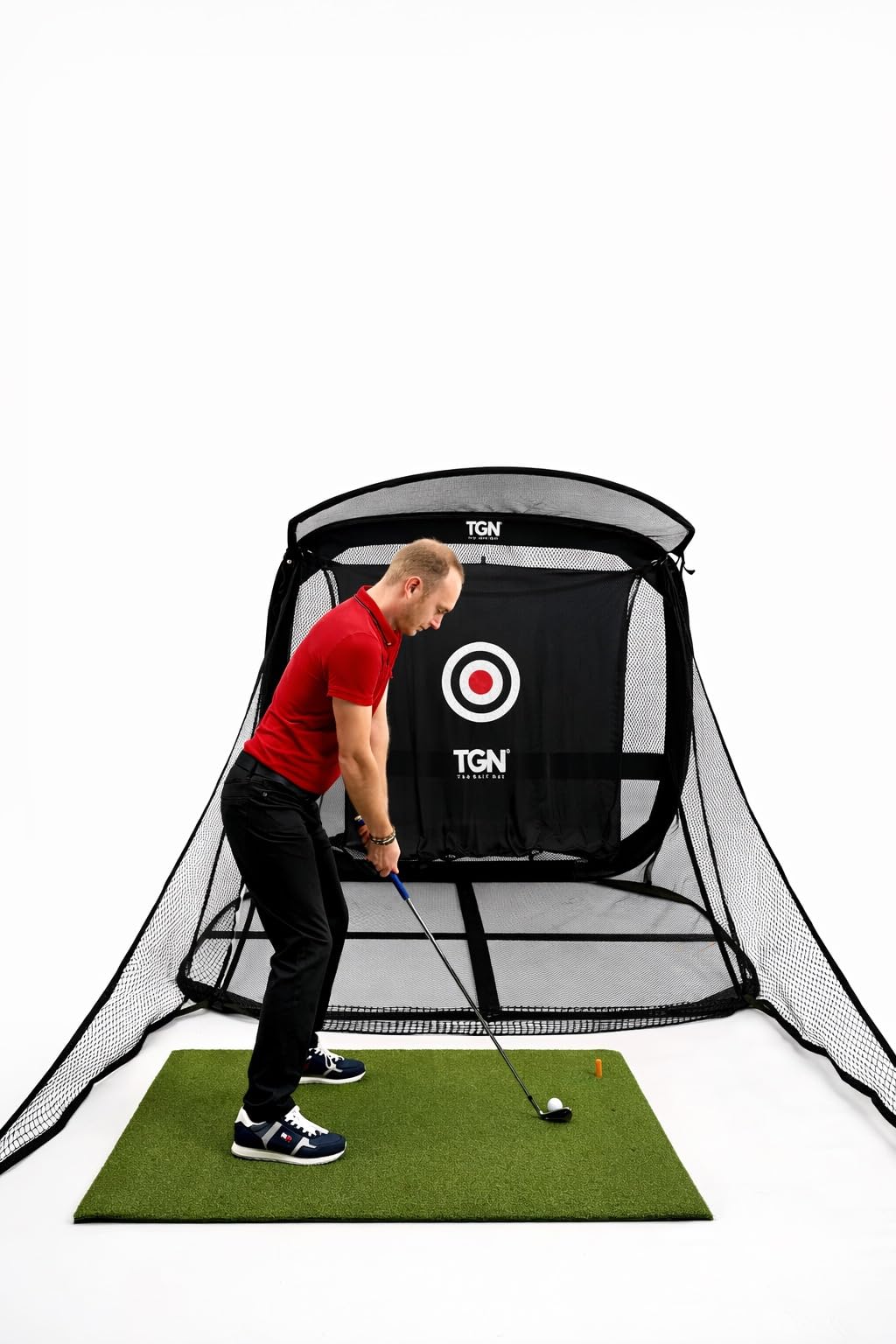 Red de Entrenamiento de Golf TGN-7 Premium para Interiores y Exteriores