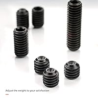 Vista 2 de KONLLEN 4 Pieces of Billiards Cue Stick Weight Bolts Adjustable Billiard Accessories (0.2/0.4/0.5/0.7oz, 12/18/24/30mm)