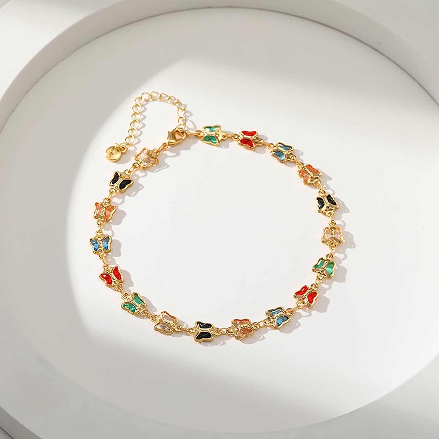 Ankle Bracelets for Women 18K Gold Plated Anklet for Women Gold Charm Anklet Waterproof Summer Beach Foot Chain Jewelry Gifts - Image 6