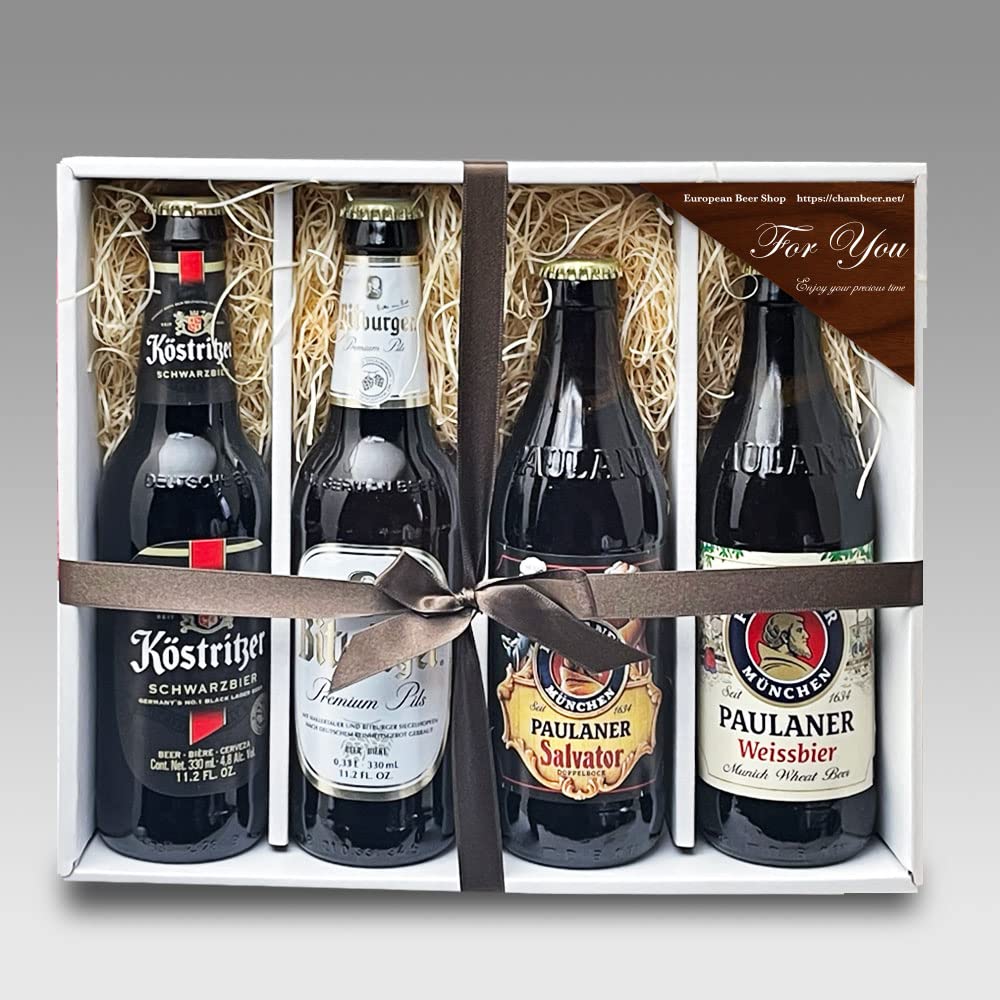 DREAMBEER 4本セット ヴァイツェン スタウト ピルスナー ケルシュ Amazon.co.jp: 人気ドイツビール4種4本D（ビットブルガーー