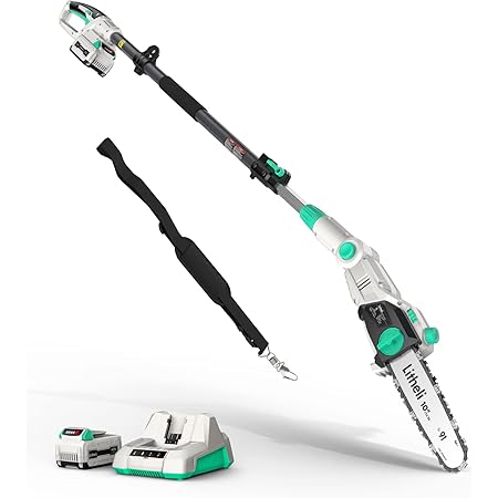 Litheli Cordless Pole Saw Pole Pruner 