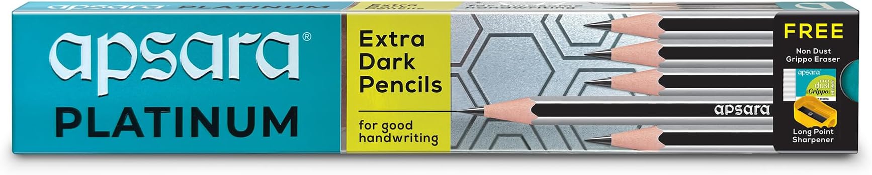 Platinum Extra Dark Pencils - Pack Of 10