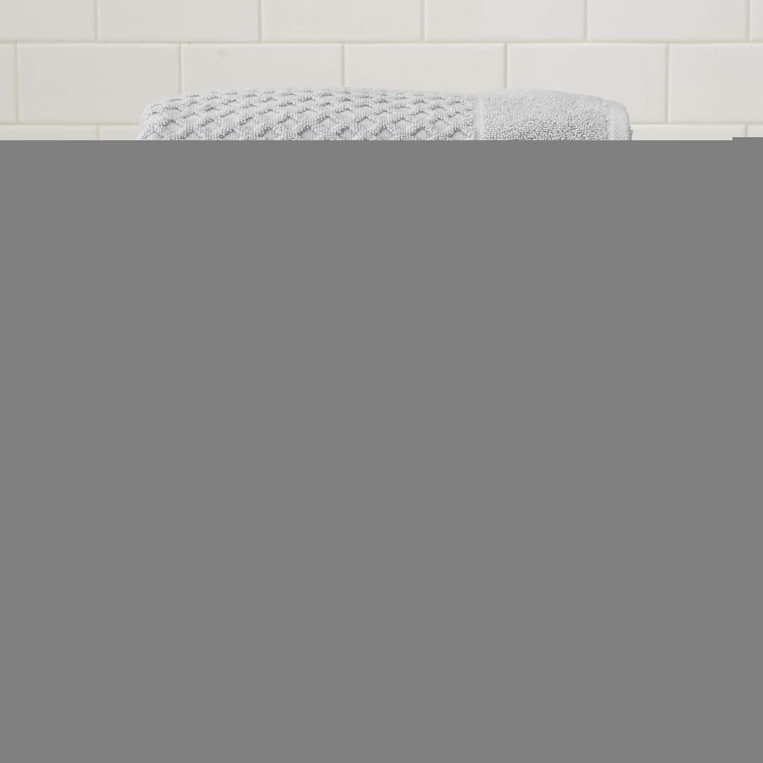 Gеt Chеар Prісе 100% Cotton Quick-Dry Bath Towel Set (30 x 52 inches) Highly Absorbent, Textured Luxury Bath Towels. Grayson Collection (Set of 4, Optic White)