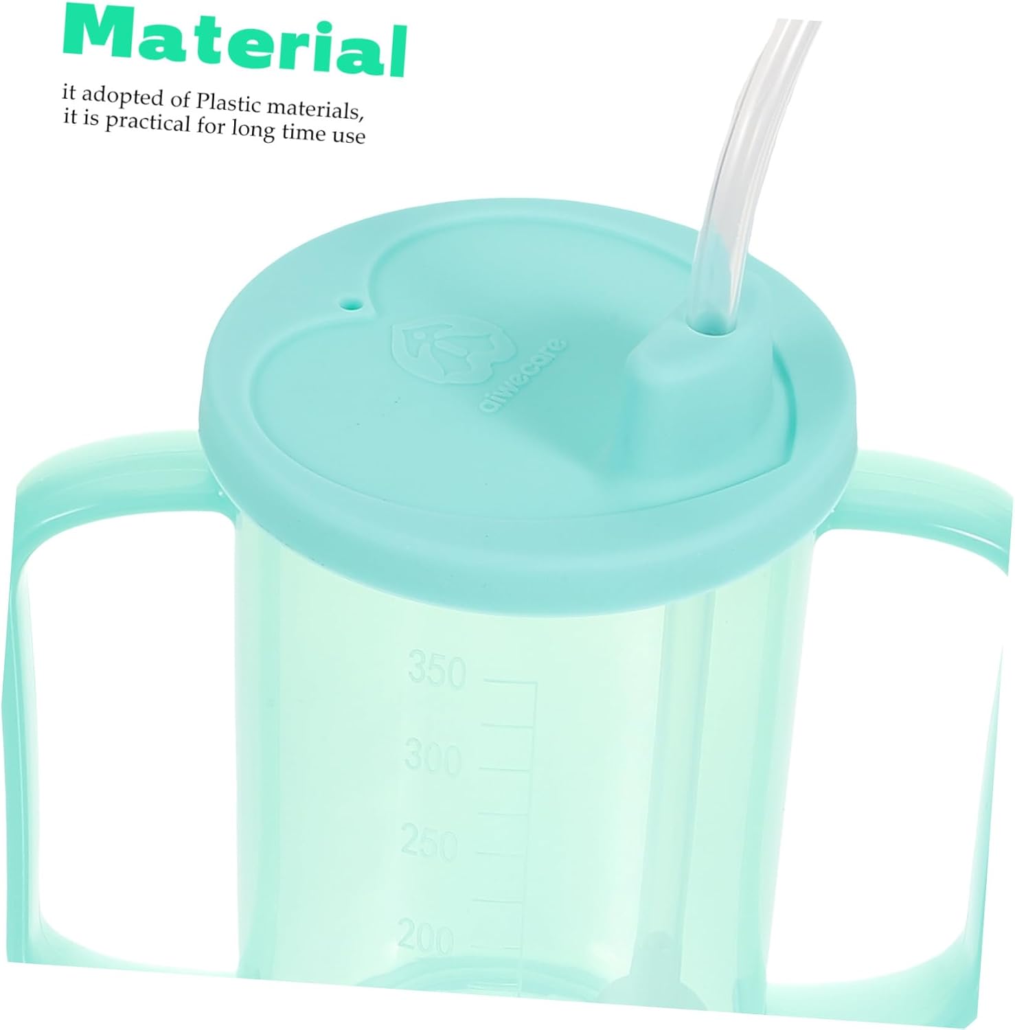 Drinking Cup for Disabled Patients Spill Straw Design for Easy Hydration for Elderly and Maternity Use for Bedridden Care Choke Leak-resistant