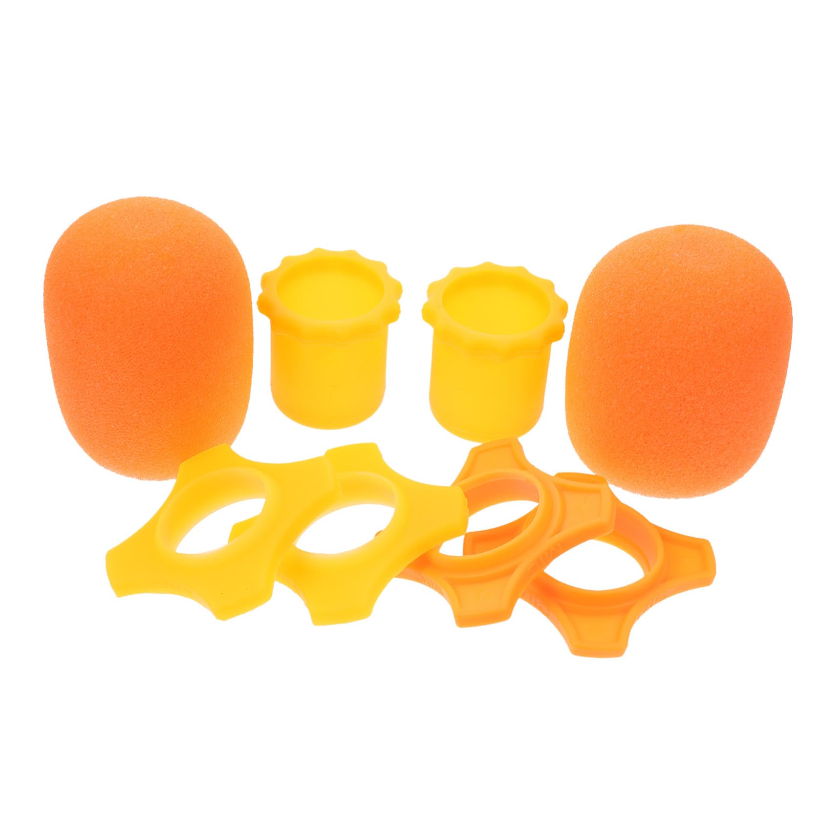 BESPORTBLE 1 Set Professional Microphone Rolling Rings Ktv Supplies with Creative Design Flexible Covers for Dance Stage Performances and Interviews