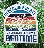 Genealogy Themed Genealogist Family History Buff Christmas Ornament