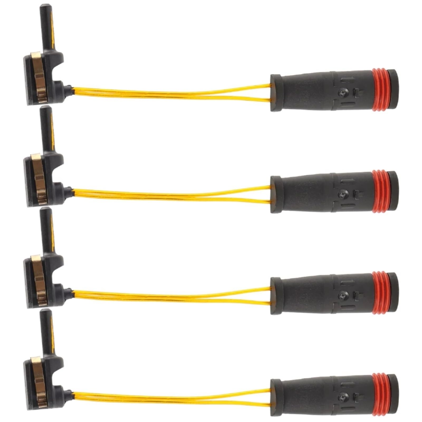 Compatible con Maybach para 57 62 2003 2004 2005 2006 para 57 S 2006 Sensor de Desgaste de Pastillas de Freno Delanteras y traseras A2115401717 2115401717 (4 Piezas)