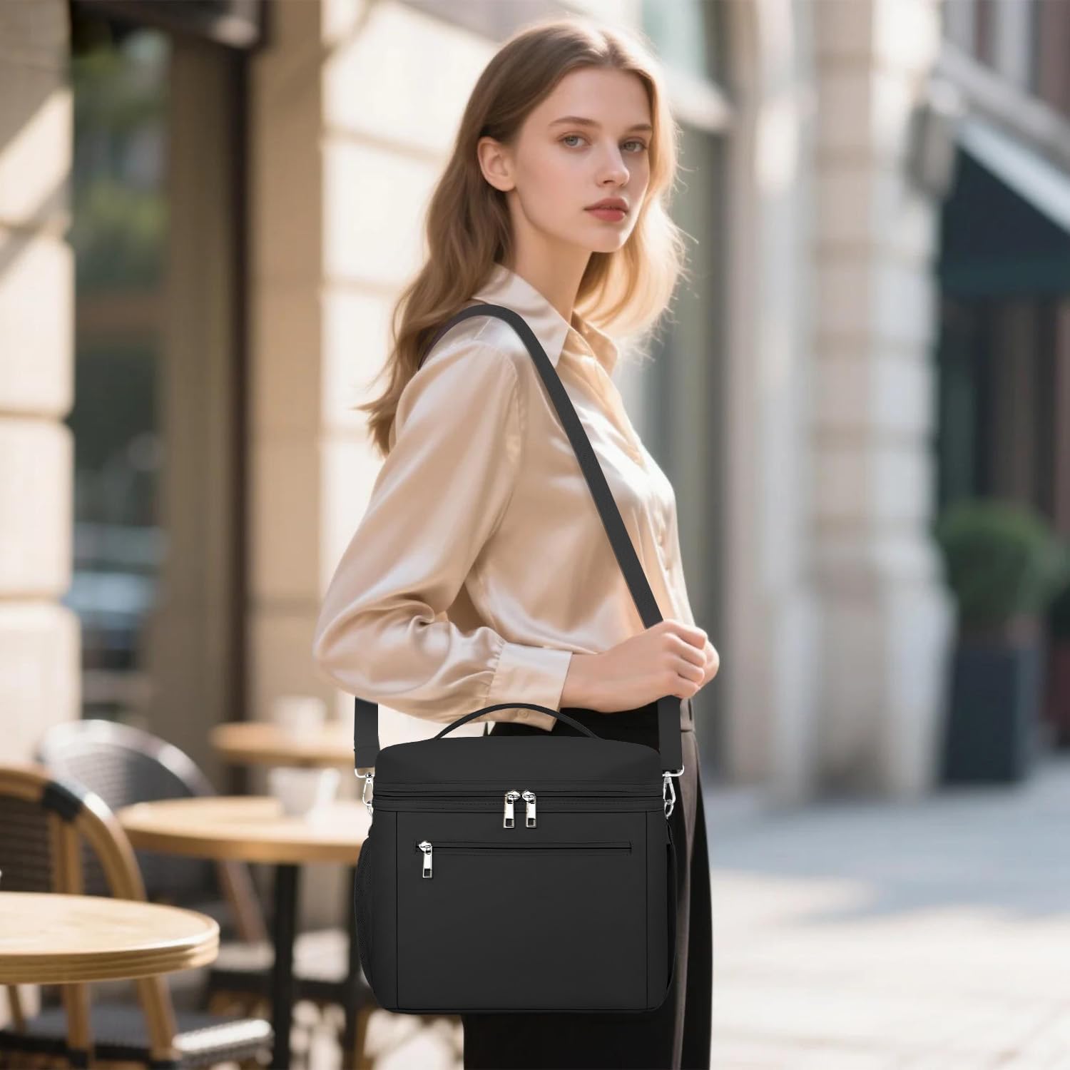 DALINDA Lunch Bag Cooler Bag Lunch Box for Women Men, Insulated Leak Proof Lunchbox Lightweight for Picnic,Grocery,Beach,Camping,Travel,Work - Image 8