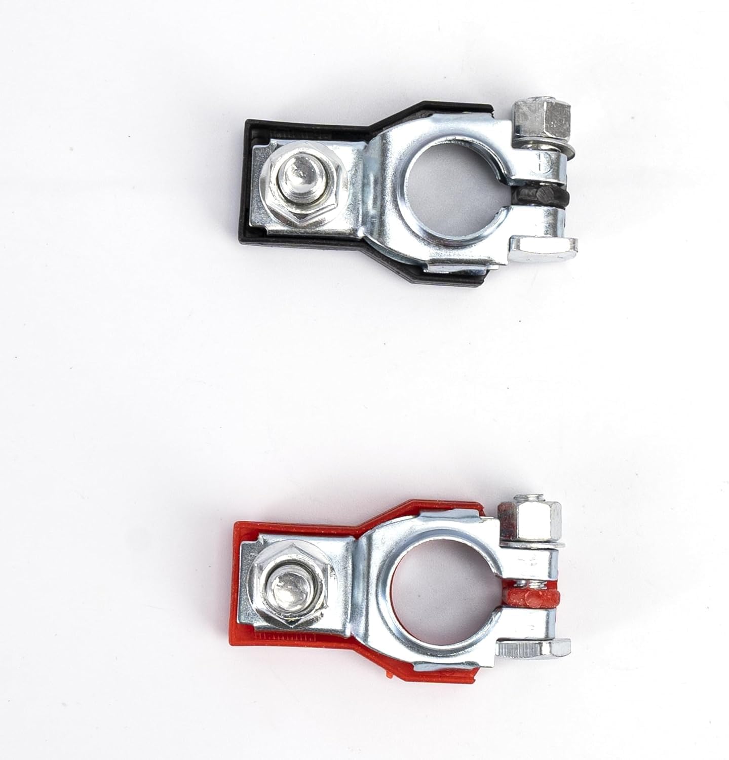 Rldym Conectores de terminales de batería Juego positivo y negativo 90982-05035 y 90982-06022 para Nissan Infiniti Toyota Lexus, Reemplazo #