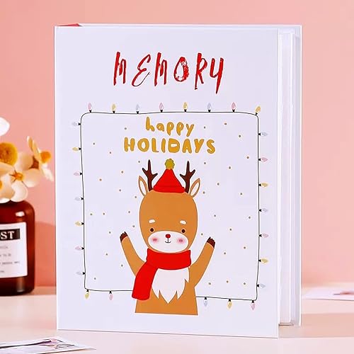 Vista 2 de Álbum de fotos pequeño de 4 x 6 pulgadas, paquete de 2 álbumes de fotos de 4 x 6 pulgadas, 100 fotos, álbumes de fotos para bebés, cargador Mixto-2