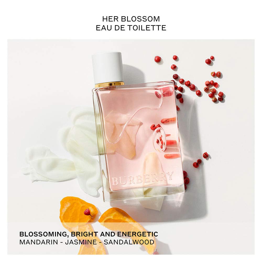 Burberry Her Blossom 50ml オードトワレ Her Blossom by Burberry for Women - 3.3 oz EDT Spray : Amazon.co