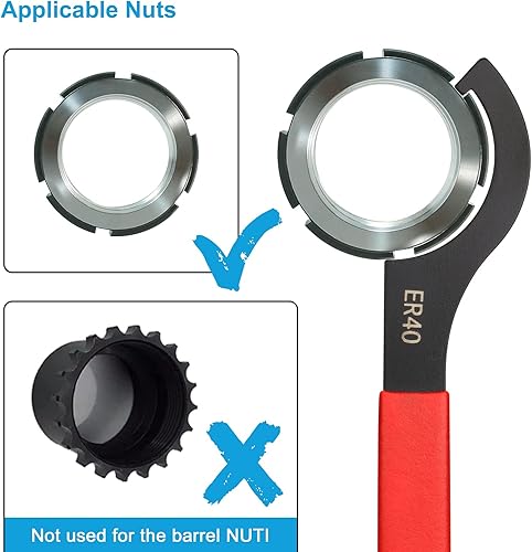 Miniatura 4 de Juego de 4 llaves helicoidales de ajuste universal, resistente profesional, acero al carbono, goma