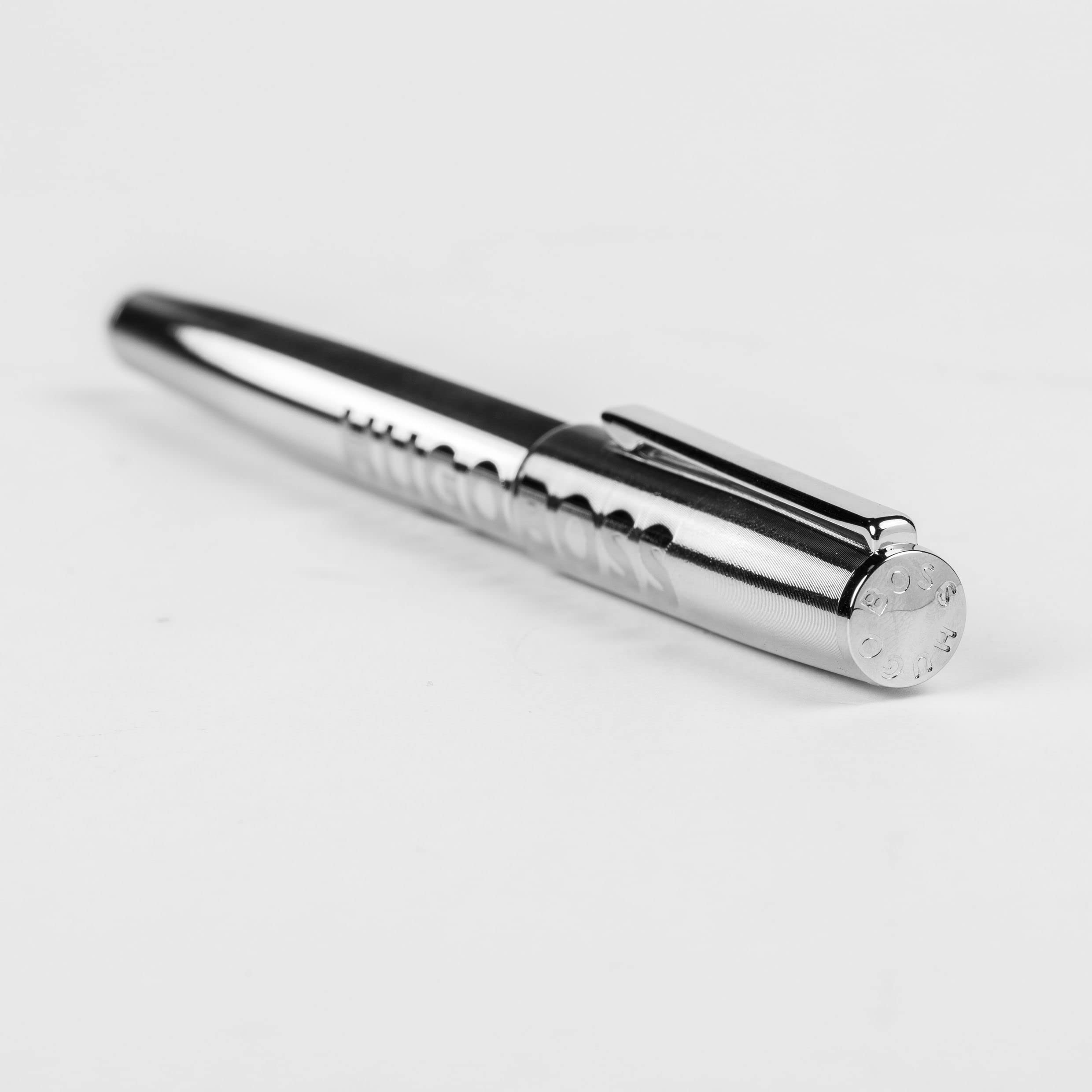 Hugo Boss Füllfederhalter Label Chrome