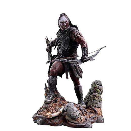 HiPlay Iron Studios 1/10 Lord of the Rings Strong Beast Man Lutz WBLOR103324-10 Figurina pre-verniciata PVC