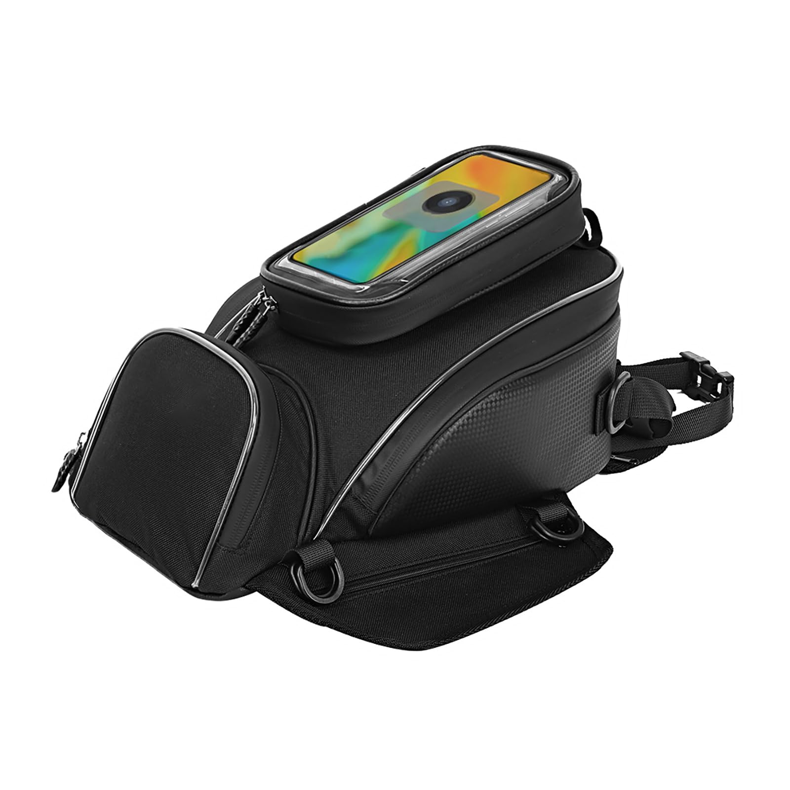 Borsa Serbatoio Moto per Honda CRF 300 L CRF 300 Rally CRF300L, Impermeabile Multifunzione Borsa per Serbatoio Moto Borsa per Turismo Navigazione in Moto Borse Serbatoio