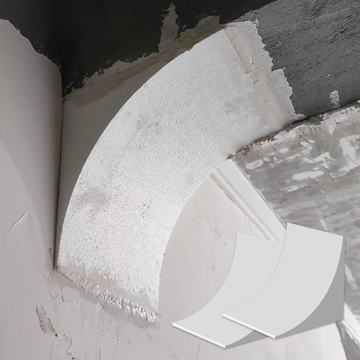 Kits d'arc de porte demi-cercle en mousse 30x41cm lot de 2