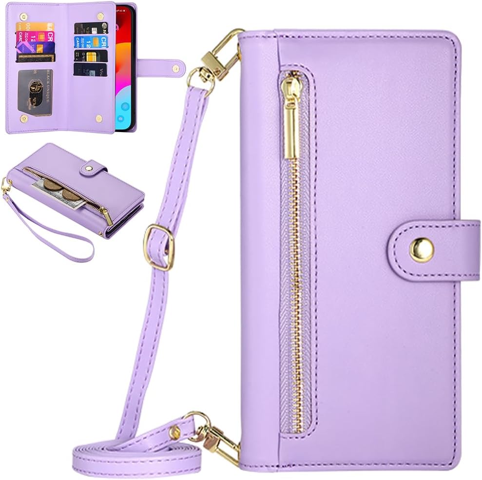 Portefeuille Femme Nine West Noir - Double Pli, 6 Emplacements Cartes, Poche Zippée