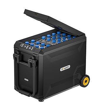 BougeRV ポータブル冷蔵庫 車載冷蔵庫 大容量 40L Amazon.co.jp: BougeRV ポータブル冷蔵庫 車載冷蔵庫 大容量 40L