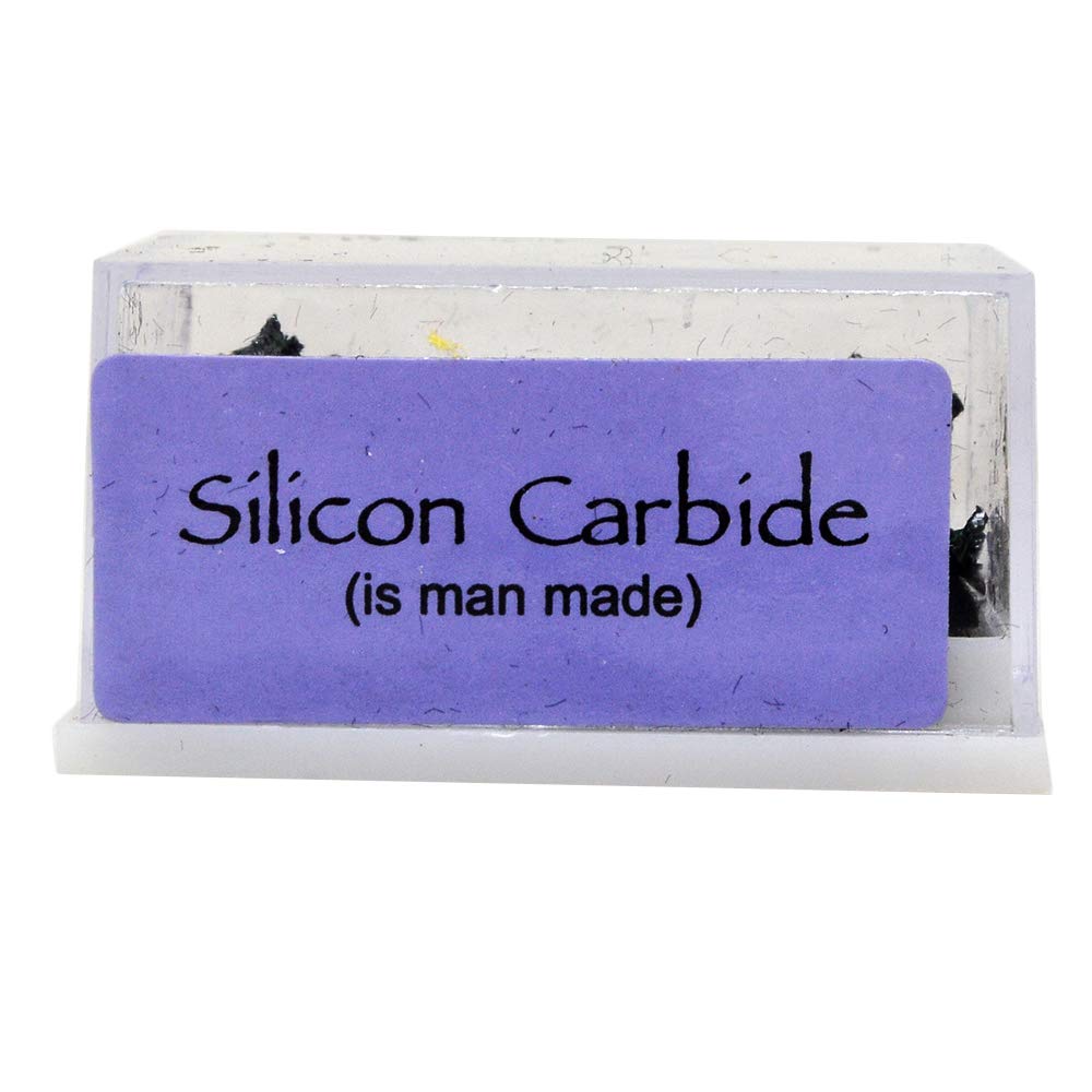 Natural Silicon Carbide Healing Crystal Stone for luck,success,Making changes,Confidence in business,Creativity,and Inspiring Passion Home Decor (Silicon carbide) - Image 2