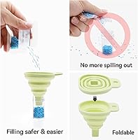 Vista 2 de ARTDOT Contenedor de almacenamiento de 120 ranuras para kits de arte de diamantes para adultos, cajas de almacenamiento portátiles de cuentas