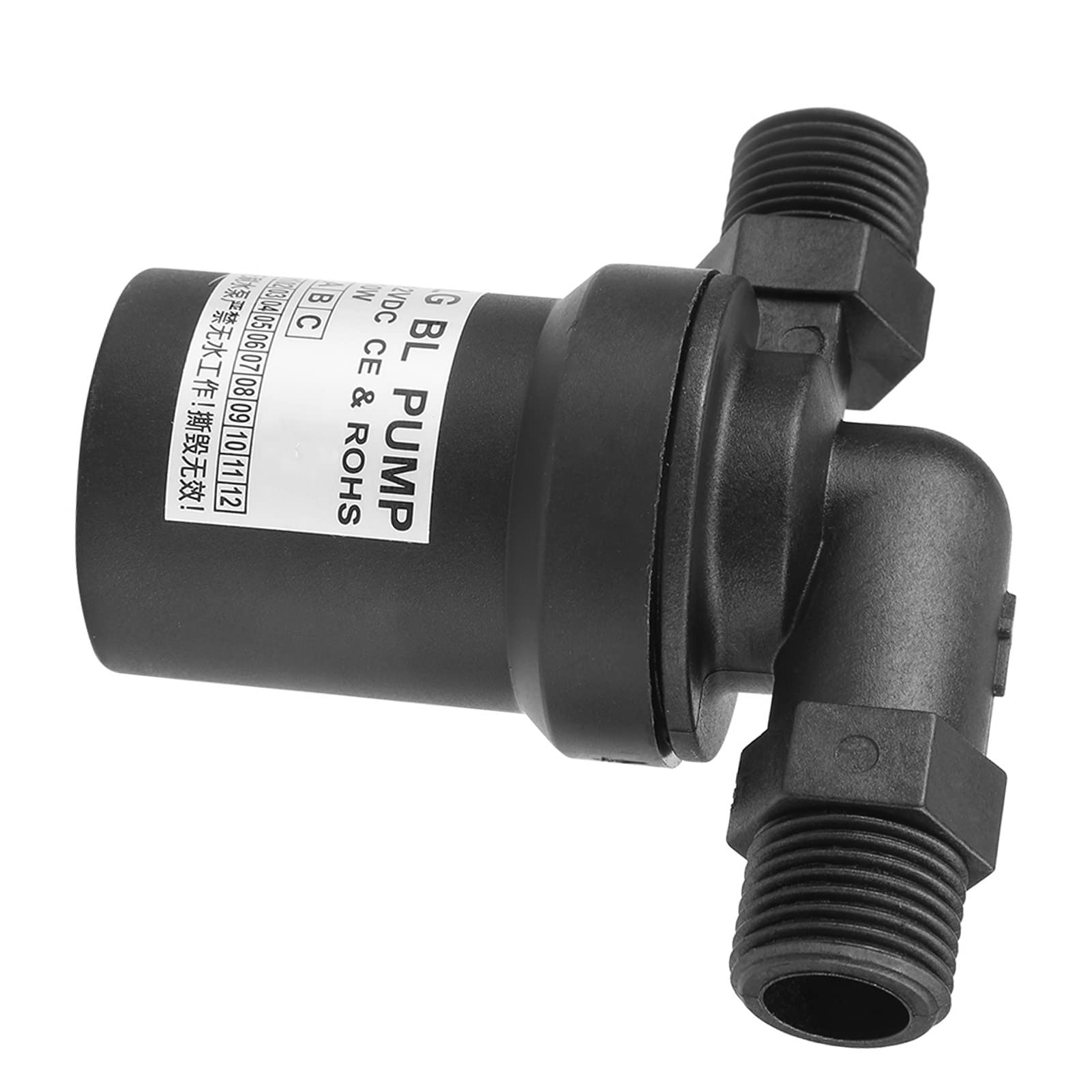 12V Solar Wasserpumpe 10W - Bürstenlose Umwälzpumpe Für Solarsysteme