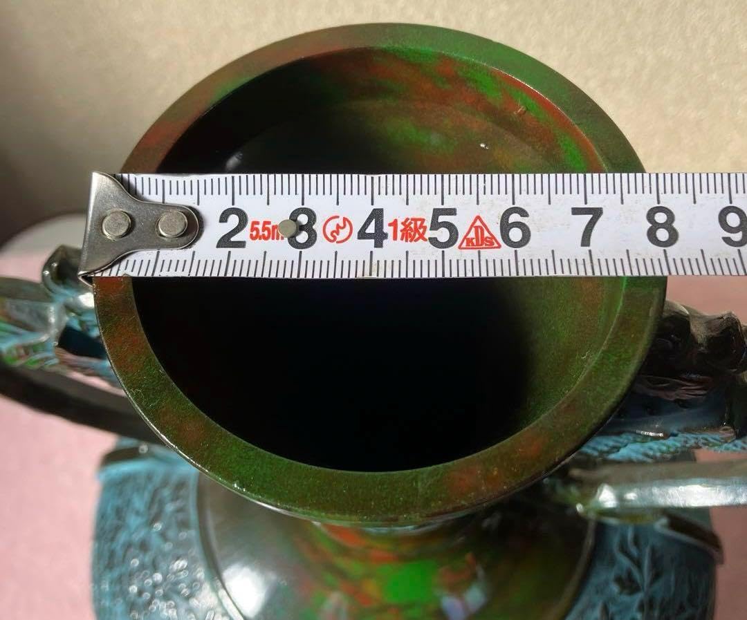 花瓶 伝統美術工芸品 花瓶晴峰型 寿孔雀 瑞峰印 瑞峰作 花瓶 花瓶 伝統美術工芸品 花瓶晴峰型 寿孔雀 瑞峰印 瑞峰作 花瓶