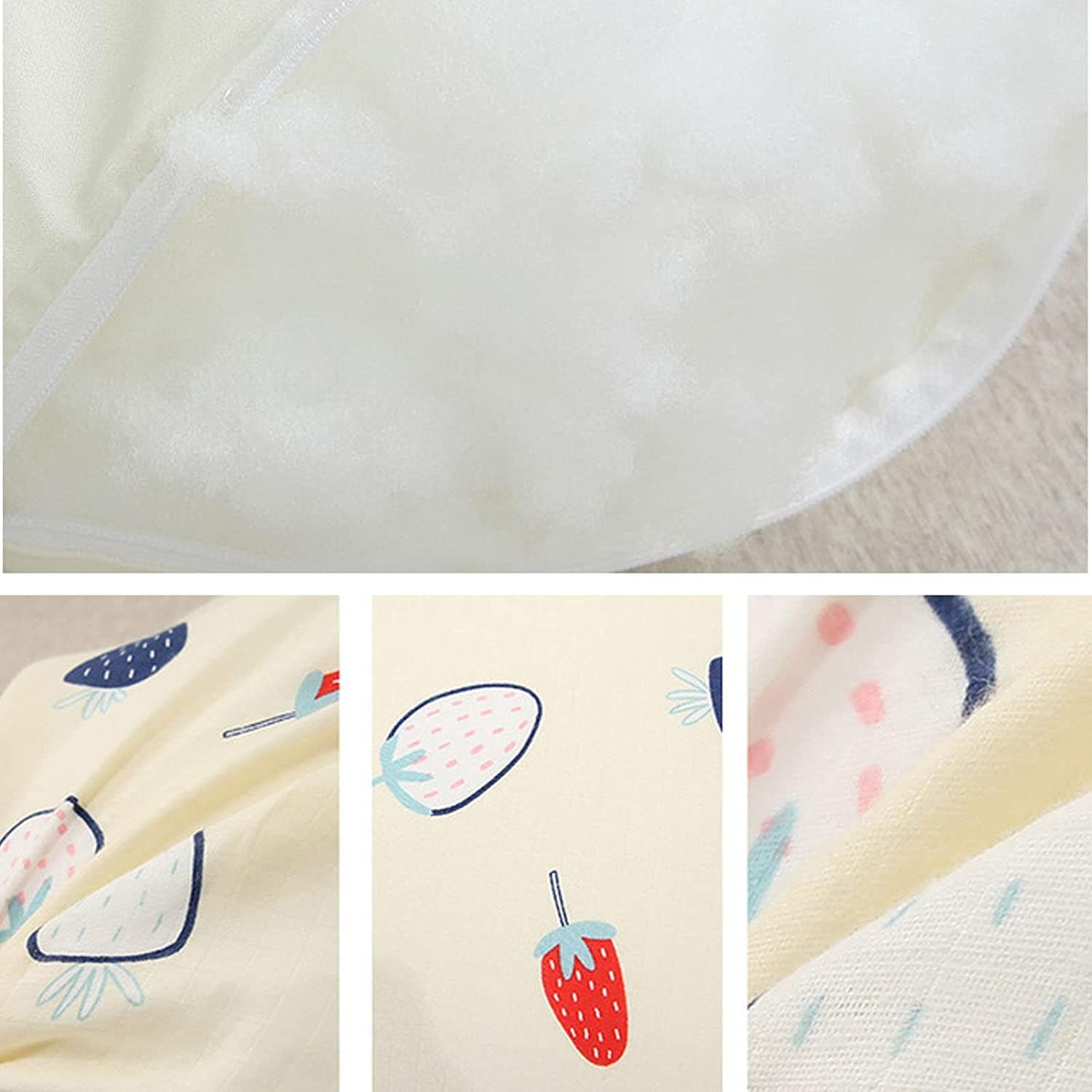 Double-Layered Yarn Fabric Pregnancy Pillow G-Shaped Maternity Pillow Artificial Mechanics Adjustable Lumbar Pillow