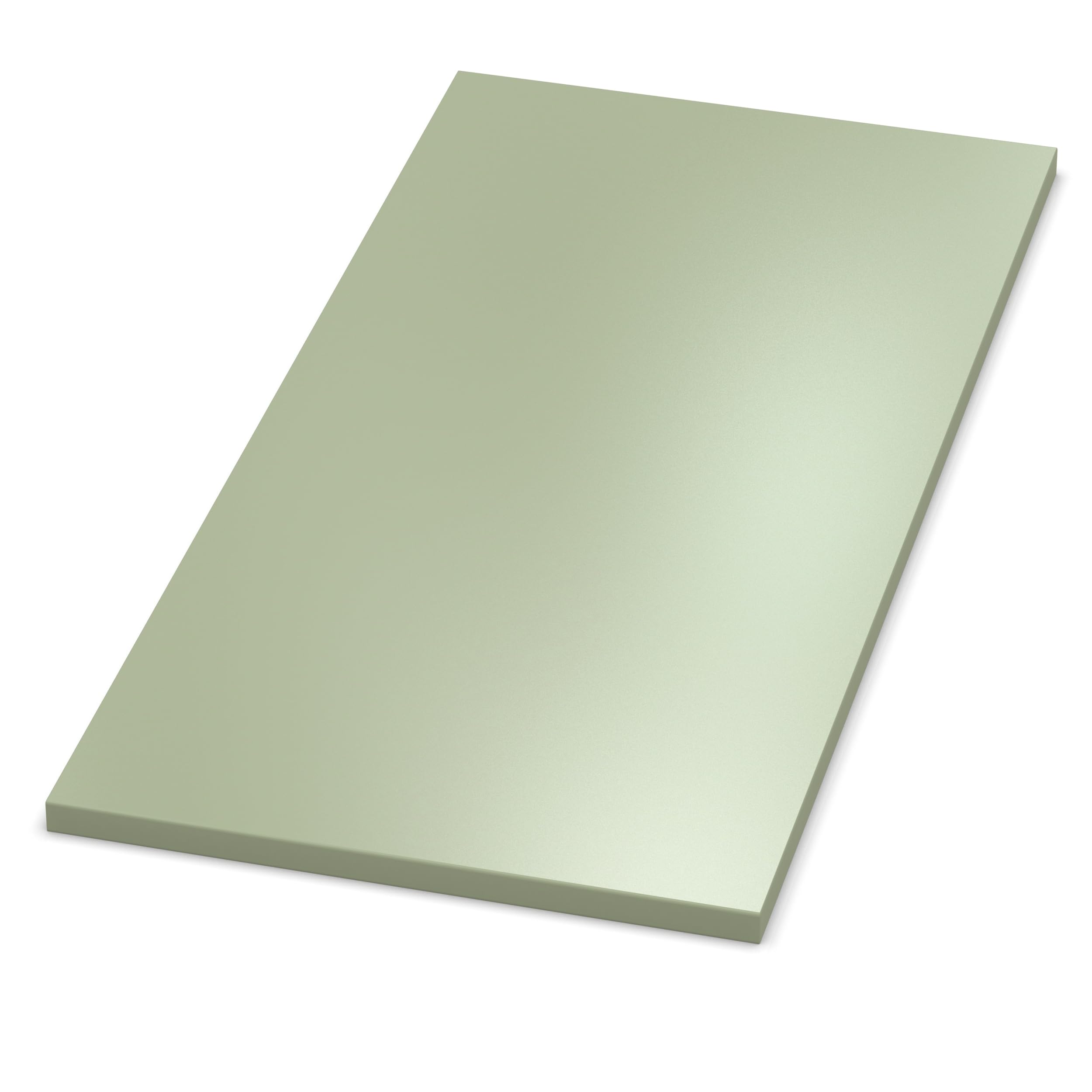 AUPROTEC Plateau de table 19 mm Vert avocat 700 mm x 600 mm Plaque en bois mélaminé aggloméré avec bord ABS de 2 mm Choix : 70 x 60 cm