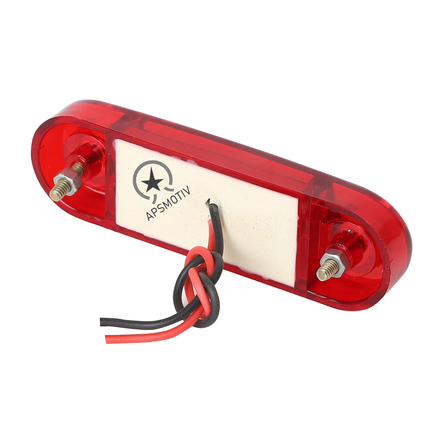 APSMOTIV 10PCS LED Side Marker Lights, 12V Waterproof Trailer Marker Light Red Universal Clearance Lights Surface Mount for Trucks Trailer RV Camper Boat Marine - Image 8 thumbnail