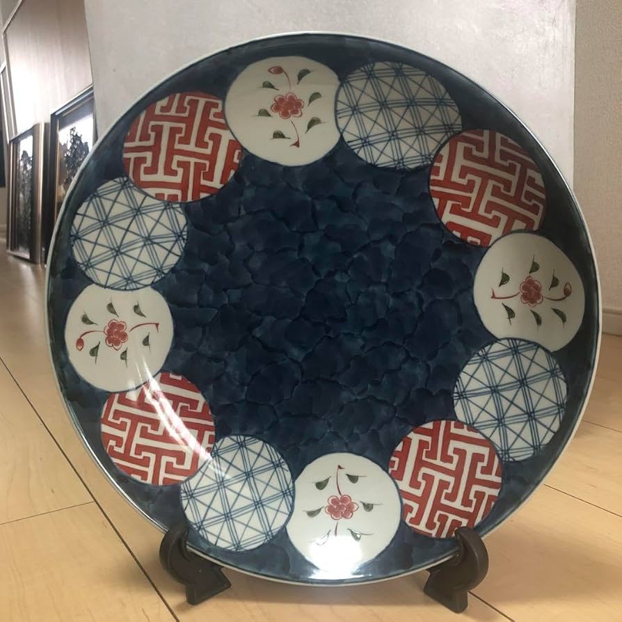 有田焼　陶祥窯　飾皿　晴れの日　希少　お正月　特大大皿 有田焼 陶祥窯 飾り皿 晴れの日 お正月 特大大皿 【公式通販】