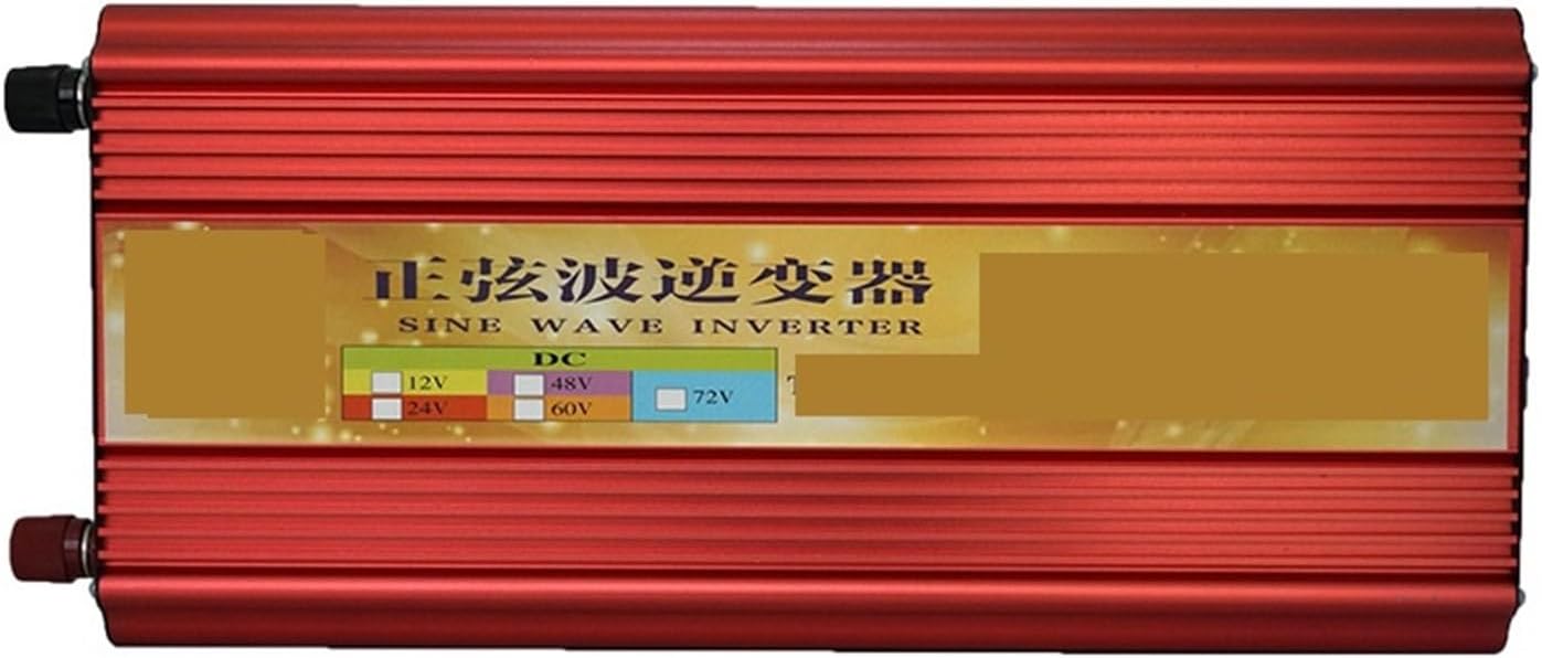 12V to 220V Pure sine Wave 4500W Inverter, high-Power Solar photovoltaic Boost Inverter for Vehicles.(Sinewave24V2000W)