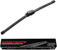 Vista 14 de OTUAYAUTO - Limpiaparabrisas trasero, 2 piezas de limpiaparabrisas trasero de coche, Convencional