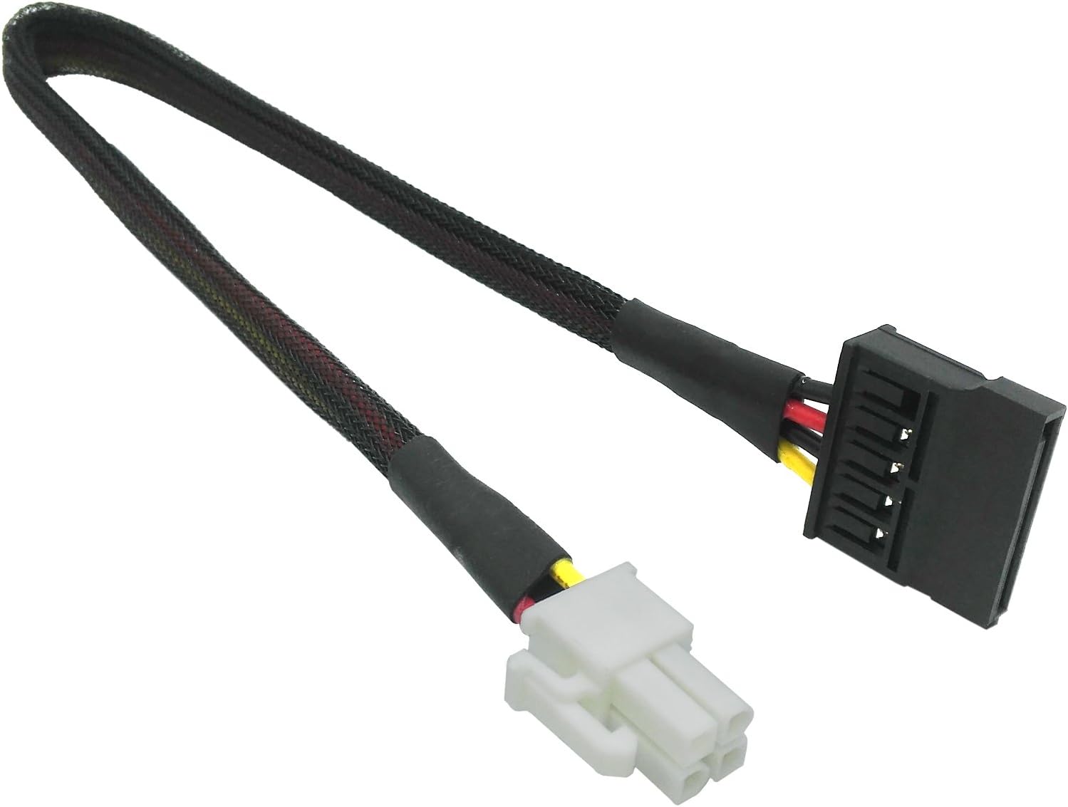 Molex Zu Dual SATA Adapter Kabel - 4-Pin Auf 2x SATA Stromadapter 45cm