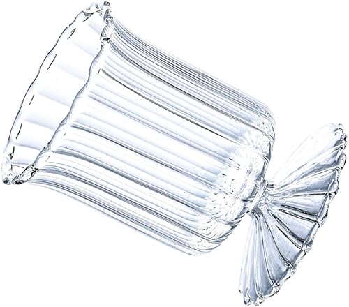 PRETYZOOM 1pc Crystal Vase Glass Candle Glass Flower Vase Vintage Candle Holder Transparent Candlestick Wedding Vases Jarrones Vase for Centerpieces