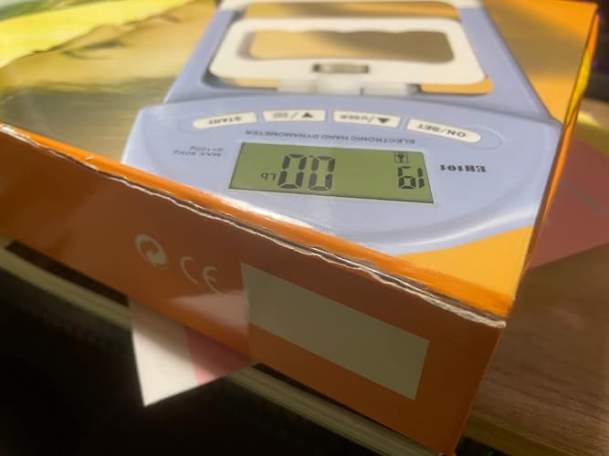 Amazon | Sutekus 正規品 握力体力測定用デジタル握力計 ブルー
