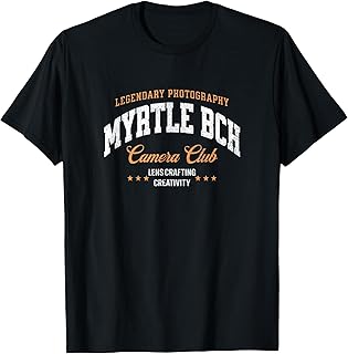MYRTLE BEACH CAMERA CLUB, Photographers T-Shirt