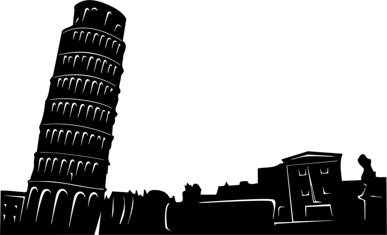 Design With Vinyl Home Wall Decals - Freestanding Bell Tower Removable Wall Sticker Home Decoration - Size: 22 in x 42 in