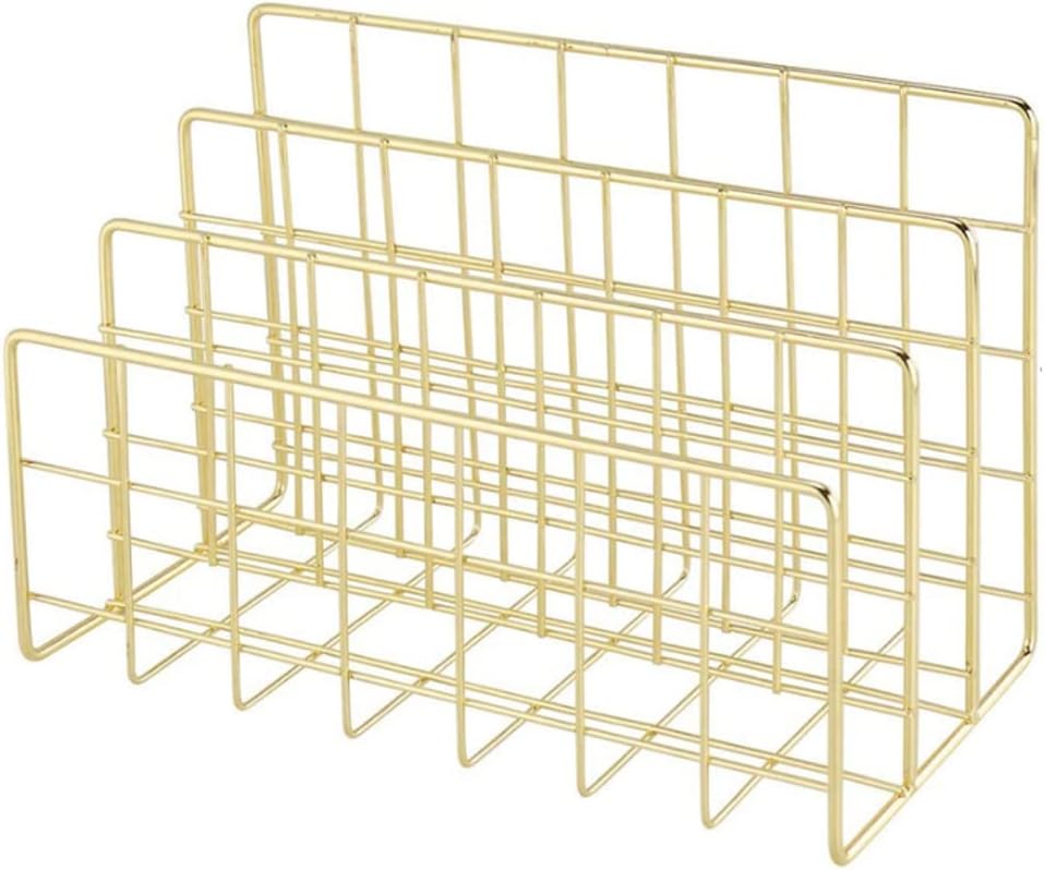 Newspaper Magazine Rack MultifunctionDesktop Storage Basket Minimalist Book Basket