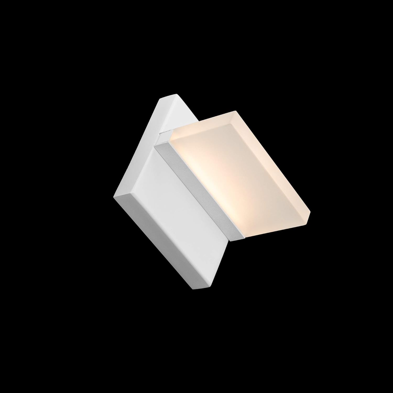 WAC Lighting dweLED, Oslo 5in LED Indoor and Outdoor Wall Light 3000K in White