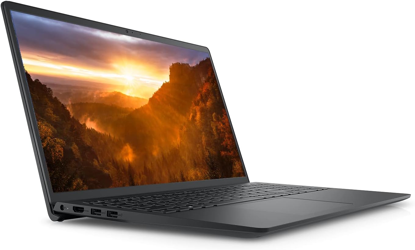 DELL Inspiron 3511 15.6 Full HD Screen Laptop, Intel Core i3-1115G4, 16GB DDR4 RAM, 256GB PCIe SSD, Wi-Fi, HDMI, Webcam, Bluetooth, Windows 11 Home, Black