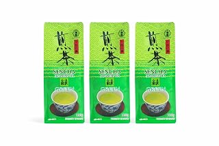 UJInoTSUYU Sencha Green Tea Loose Leaf | Premium Japanese Green Tea | Grown in Uji Kyoto | Imported from Japan | 100% Pure and Authentic | Loose Leaf 100g (Pack of 3)